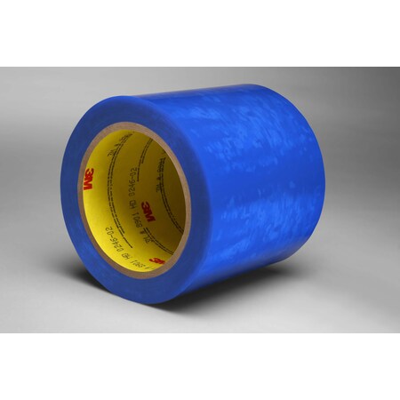 3M Polyester Tape 8901, Blue, 4 In X 72 Yd, 0.9 Mil 7010335557